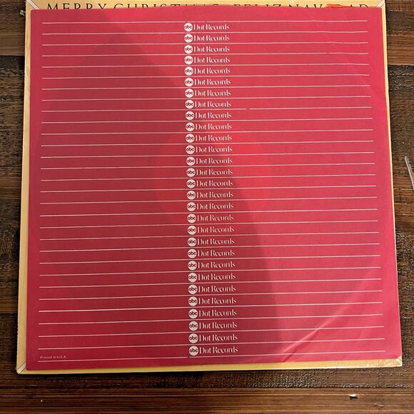 FREDDY FENDER~MERRY CHRISTMAS FROM FREDDY FENDER (FELIZ NAVIDAD) LP - Picture 3 of 7